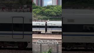 CRH1A-A, using Bombardier IGBT-VVVF, arrives at Shenzhen North Railway Station (和諧號\u0026龐巴迪VVVF\u0026深圳北站)