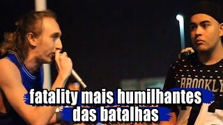 FATALITY MAIS HUMILHANTES DAS BATALHAS 🔴 HD