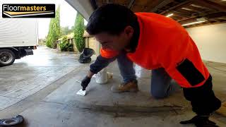 Fast Fix Stitch concrete crack repair | Floor Masters Ltd