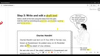 English Home Language Grade 12 Obituary Paper 3