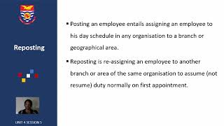 Human Resource Management Unit 4 Session 5