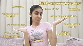 Everything you need to know about NIFT \u0026 Fashion design! Plan B? future in fashion, Jobs| Gagan kaur