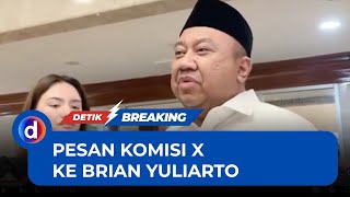 Wejangan Komisi X ke Mendiktisaintek Brian Yuliarto di Rapat Perdana