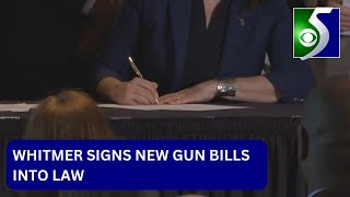 Whitmer signs set of new gun bills into law - clipped version
