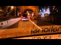 Shakil driving through London Blackwell Tunel