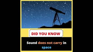 sound does not carry in space #shorts