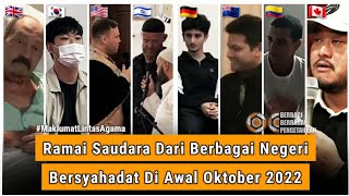 Saudara Baru Syahadat Di UK, Korea, USA, Israel, Jerman, Selandia Baru, Kolombia, Kanada | Muallaf