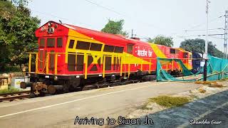 Mairwa Railway Station मैरवा रेलवे स्टेशन To Siwan सीवान जंक्शन  | Full Journey Compilation...