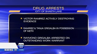 Shasta County Sheriff's Office arrests two men on drug charges, another man for outstanding work