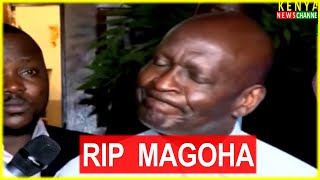 MAGOHA TOLD HIS WIFE HIS TIME HAD COME - Listen to George Magoha's friend Prof Mwanda