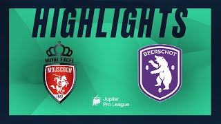 RE Mouscron - K. Beerschot V.A. moments forts