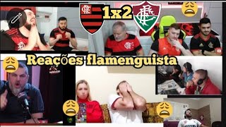 reações dos flamenguista: melhores momentos Flamengo 1x2 Fluminense