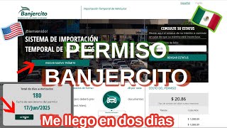 🇲🇽COMO SACAR PERMISO PARA CARRO SI VAS A VIAJAR A MEXICO🇲🇽 VIA INTERNET💻