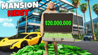 EDDY Robbed MILLIONAIRE MANSION in GTA 5 RP!