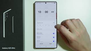 Samsung Galaxy S25 Ultra: How to Set Up Alarm Clock