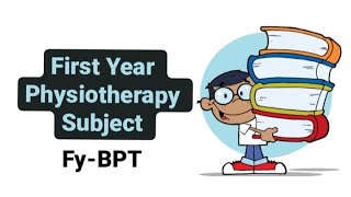 First Year Physiotherapy Subjects and Books || Indian Physiotherapy Students || mybrownphyio