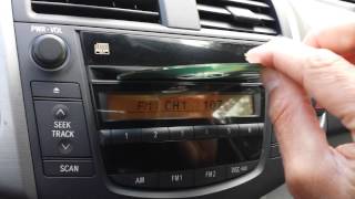 RAV4 Radio CD Issue