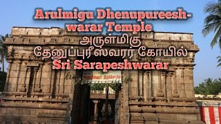 Arulmigu Dhenupureeshwarar Temple | அருள்மிகு தேனுப்புரீஸ்வரர் கோயில் | Sri Sarapeshwarar