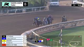 Positivity wins Race 8 on Friday, January 31 at Santa Anita Park