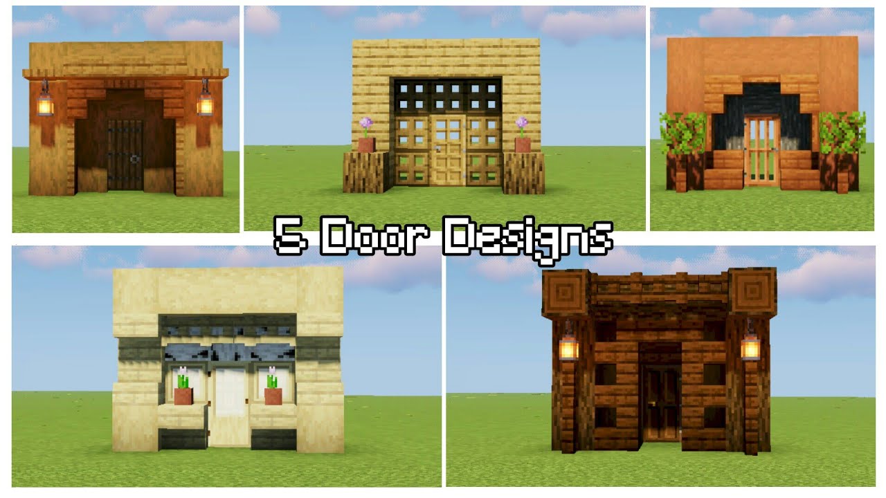 Minecraft Doorway Designs Design Talk