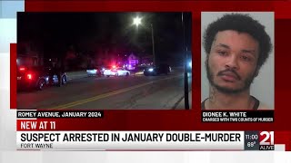 21-year old man arrested in connection to January double homicide