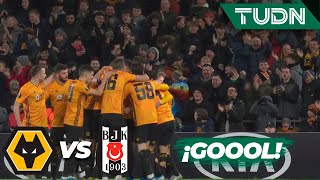 ¡Dendoncker pone el tercero! | Wolverhampton 3 - 0 Besiktas | Europa League - J 6 - Grupo K | TUDN