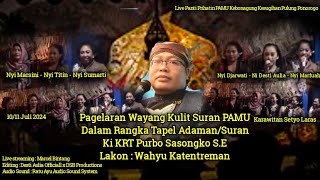 PAGELARAN WAYANG KULIT SURAN - KI KRT PURBO SASONGKO S.E // PERANG GAGAL // DESTI AULIA OFFICIALL