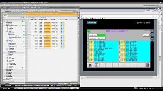 西門子透過PLC程式實現人機單畫面即時監看PLC點位(Siemens monitoring of PLC IO on single screen of HMI through PLC program)