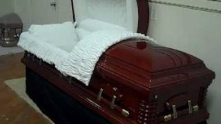 Solid Cherry Casket