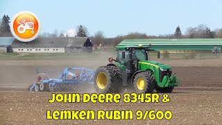 Tillage 2020 | John Deere 8345R \u0026 Lemken Rubin 9/600 KUA