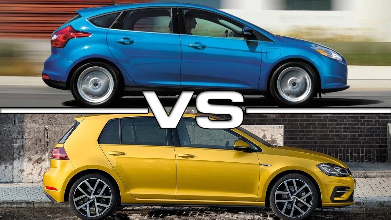 2017 Ford Focus Vs 2017 Volkswagen Golf - YouTube