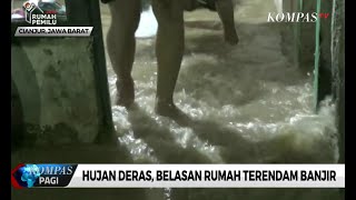 Hujan Deras, Belasan Rumah di Cianjur Terendam Banjir