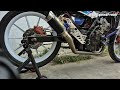 satria fu fi cek sound sj88 knalpot racing new duck pro race belang r150 raider f150