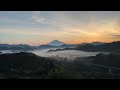 清水吉原からの雲海と富士山