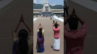 Srinivasa Govinda🙏 #tirumala #tirupathi #balaji #shorts #love #reels