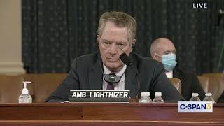 Rep. Arrington Hearing Remarks w/ USTR Lighthizer 06/17/20