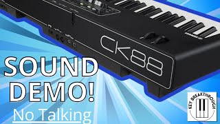 Yamaha CK88 Sound Demo - Incredible Sounds