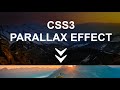 Pure CSS3 Parallax Effect on Website Scroll | Background Image Parallax Effect Using Only HTML & CSS