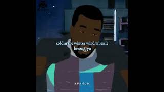 Heartless by @kaynewest X Animation with lyrics short clip [WhatsApp short/status] Breakup sad Story