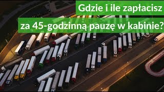 Podwyżka cen transportu we Francji I Gdzie i jaki mandat zapłacisz za 45-godzinną przerwę w kabinie?