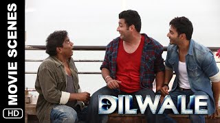 Maine Kyun Kiya | Dilwale | Comedy Scene | Varun Dhawan, Varun Sharma, Johnny Lever, Shah Rukh Khan