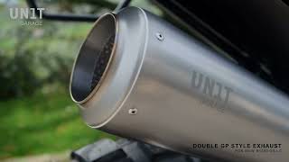 UnitGarage DOUBLE GP-STYLE EXHAUST for the BMW R 1200GS LC