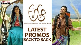 A Aa Latest Promos Back To Back  || Nithiin, Samantha , Trivikram, Mickey J Meyer