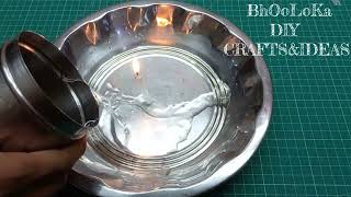 glass and candle experiment | science experiments for kids | water and candle  science experiment