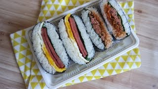 피크닉 도시락 오니기라즈 만들기 (사각김밥)