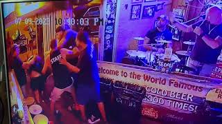 Elbo Room Guitarist Puts Bar Patron In Chokehold!