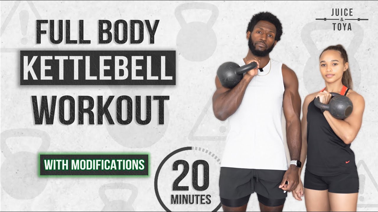 20 Minute Full Body Kettlebell Workout (With Modifications) – WeightBlink