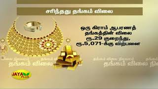 சரிந்தது தங்கம் விலை | Today Gold Price | Silver Price | Gold Rate Hike