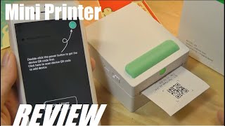 REVIEW: Munbyn PeriPage Wireless Mini Thermal Printer, AR Photos \u0026 Notes (Bluetooth)!