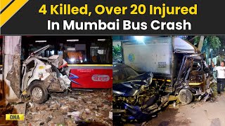 Mumbai Bus Accident: 4 Killed, Over 20 Injured After Bus Crashes In Mumbai's Kurla I Breaking News